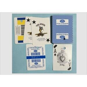 Tin Lizzie’s Deadwood Casino retired deck,BEE -Jumbo Index No Peek Poker Cards